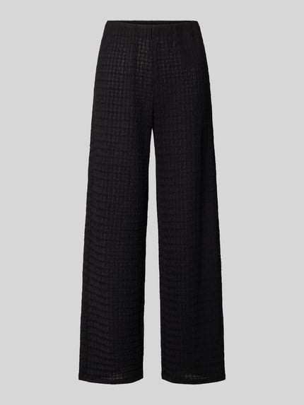 ONLY Straight Leg Hose in Strukturoptik Modell 'ILSE' Black 2