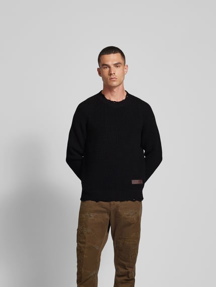 Dsquared2 Pullover met labeldetail Zwart - 4