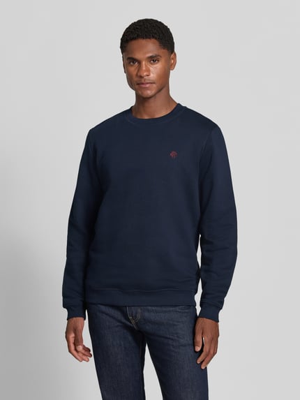 MCNEAL Sweatshirt aus Baumwoll-Mix Dunkelblau 4