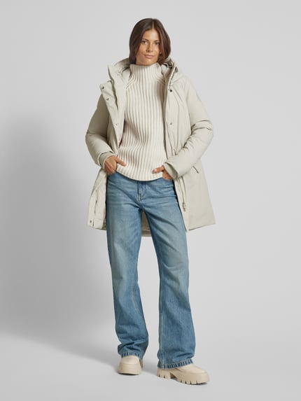 Save The Duck Parkamantel mit Kapuze Modell 'NELLIE' Sand 1