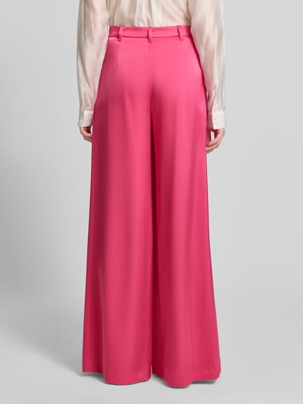 Marc Cain Stoffhose mit Biesen und Eingrifftaschen Fuchsia 5