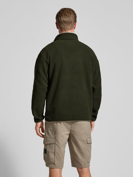 Columbia Sweatshirt mit Stehkragen Oliv 5