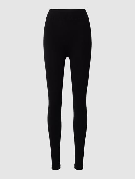 FALKE Legginsy w jednolitym kolorze Czarny 1