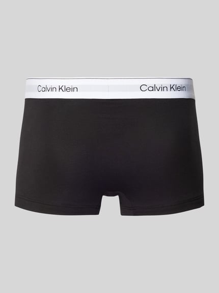 Calvin Klein Underwear Boxershort met elastische band in een set van 3 stuks Zwart - 3