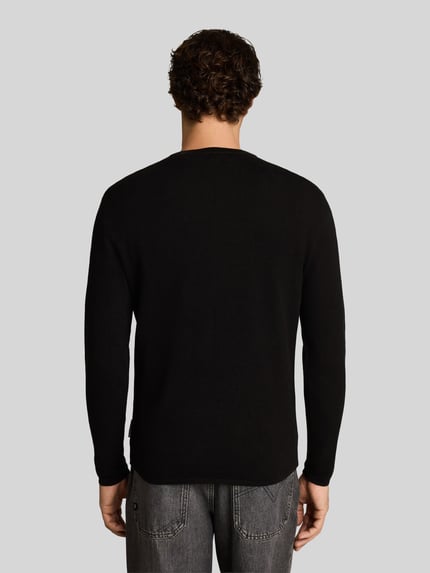 Tom Tailor Denim Regular Fit Pullover aus reiner Baumwolle Black 5