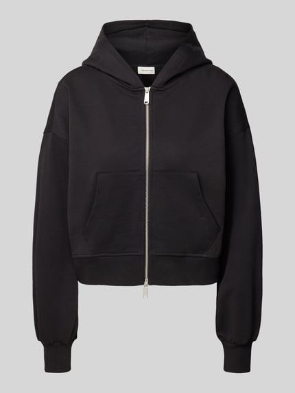 Calvin Klein Jeans Oversized Sweatjacke mit Kapuze Black 2