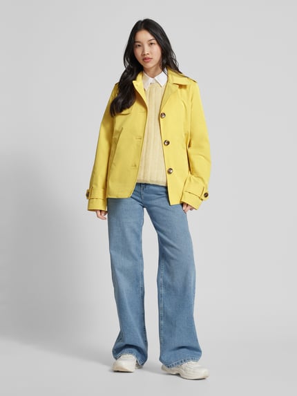 FUCHS SCHMITT Trenchcoat mit Umlegekragen GELB 1