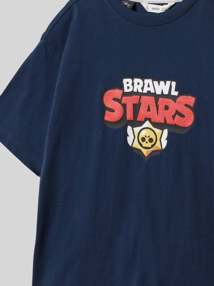 MANGO T-Shirt mit Rundhalsausschnitt Marine 2