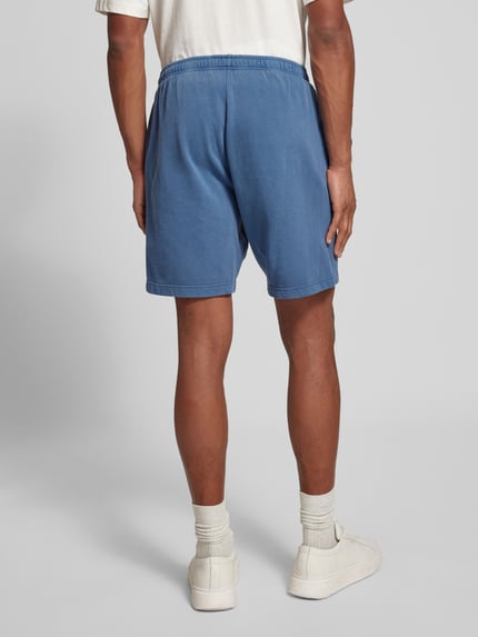Mazine Regular Fit Sweatshorts mit Label-Detail Blau 5