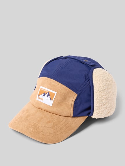 Barts Basecap mit Ohrenwärmer-Detail Modell 'Isafjord' Beige 1