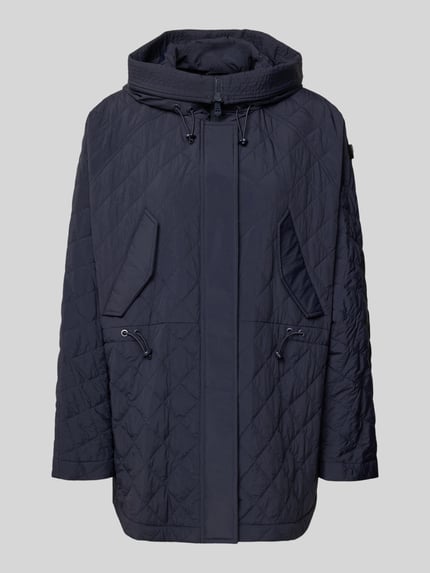 Peuterey Relaxed Fit Jacke in Stepp-Optik Modell 'Texel' Marine 2