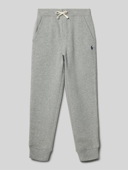 Polo Ralph Lauren Teens Sweatpants mit elastischem Bund Mittelgrau Melange 1