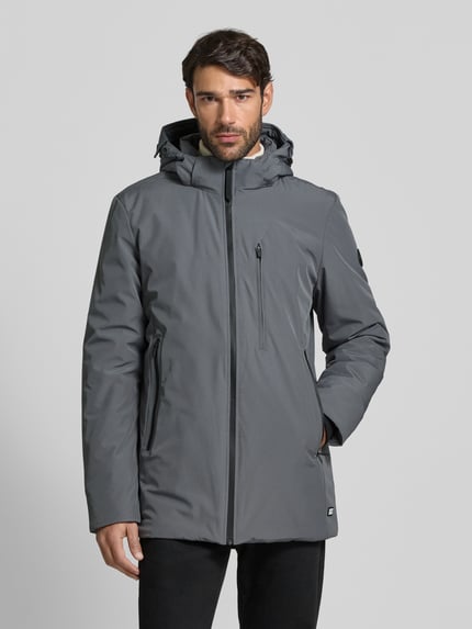 Cars Jeans Regular fit parka met capuchon model 'HARWICK' Grafiet - 4