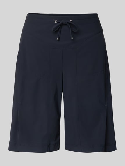 Raffaello Rossi Regular Fit Jogshorts aus Hightech-Jersey Modell 'Gira' Marine 2