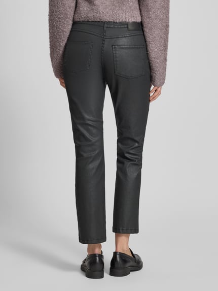 OPUS Flared Jeans mit französischen Eingrifftaschen Modell 'Ebbi' Black 5