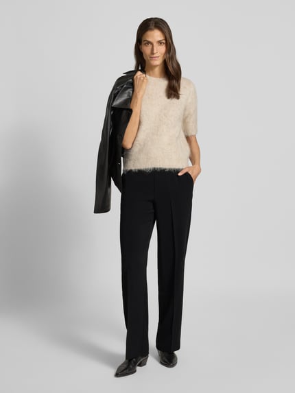 someday. Hose mit Bügelfalten Modell 'Charlie wide tech' Black 1