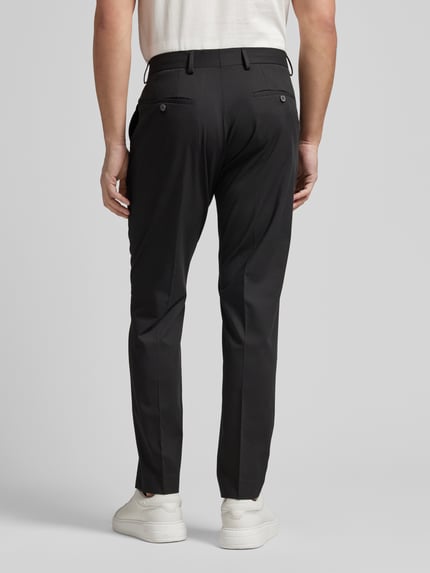 Selected Slim Fit Anzughose mit Viskose-Anteil Modell 'LIAM' Black 5