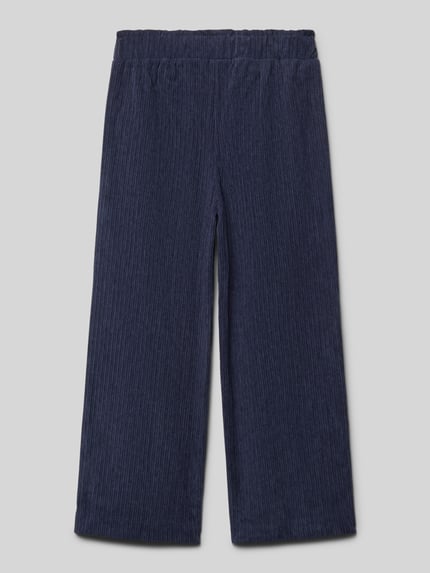 Blue Seven Wide Fit Cordhose mit elastischem Bund Marine 3