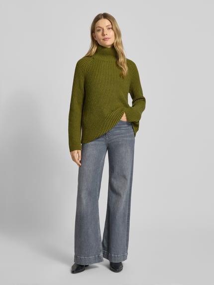 DRYKORN Strickpullover mit Alpaka-Anteil Modell 'ARWEN' Gruen 1