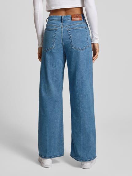 Calvin Klein Jeans Ultra High Wide Leg Jeans im Destroyed-Look Blau 5