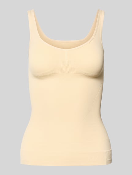 Vormgevend tanktop met brede bandjes Shop The Look MANNEQUINE