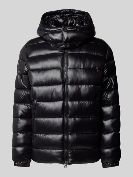 Save The Duck Steppjacke mit Zweiwege-Reißverschluss Modell 'FLORIAN' Black 2