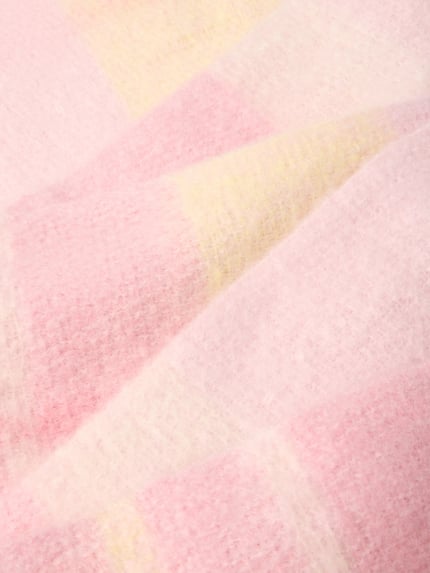 PIECES Schal mit weichem Fleece-Touch Rosa 2