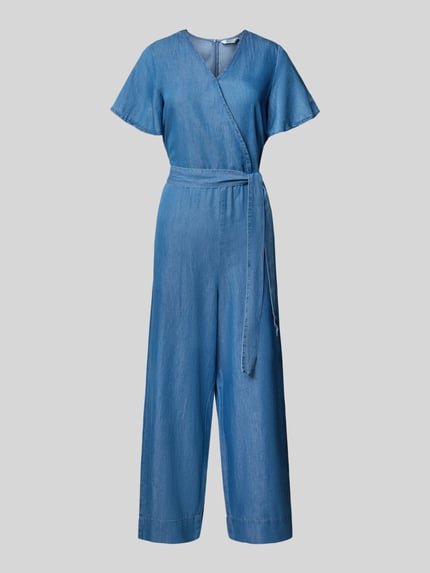ONLY Relaxed fit jumpsuit van een mix van katoen en lyocell, model 'BEA HANNA' Jeansblauw - 2