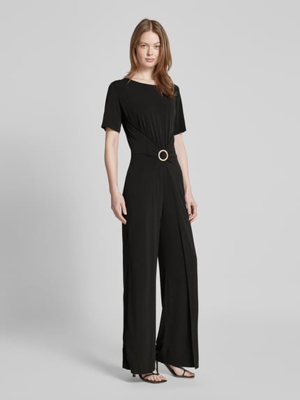 SWING Jumpsuit mit Applikation Black 1