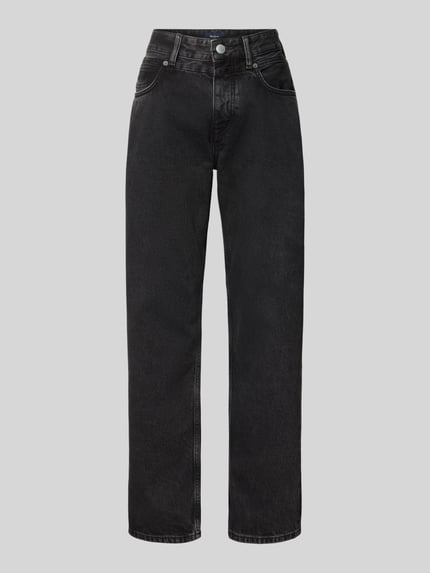 Boyfriend Fit Barrel Jeans aus reiner Baumwolle Modell 'CRAFT' Shop The Look MANNEQUINE