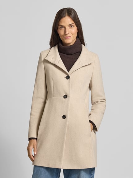 FUCHS SCHMITT Mantel mit Knopfleiste Sand 4