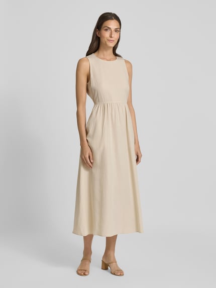 Marc O'Polo A-Linien-Kleid aus Lyocell-Leinen-Mix Sand 4