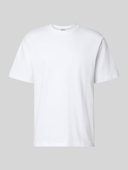 relaxed fit T-shirt van puur katoen model 'FRED LIFE' Shop The Look MANNEQUINE