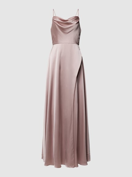 LUXUAR FASHION Sukienka wieczorowa z rozcięciem Różowy 2