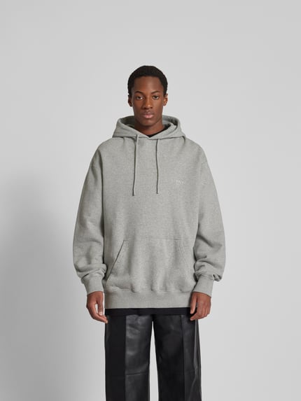 VTMNTS oversized hoodie in gemêleerde look Lichtgrijs gemêleerd - 4