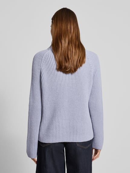 DRYKORN Strickpullover mit Stehkragen Modell 'ARWEN' Hellblau 5