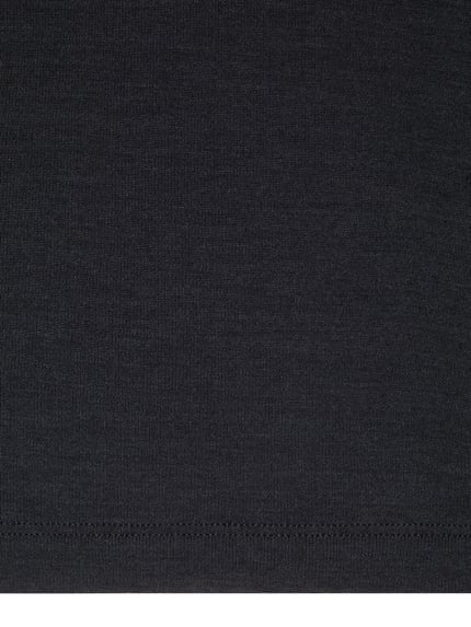 HANRO Shirt met lange mouwen van Mix van wol en zijde Antraciet - 5