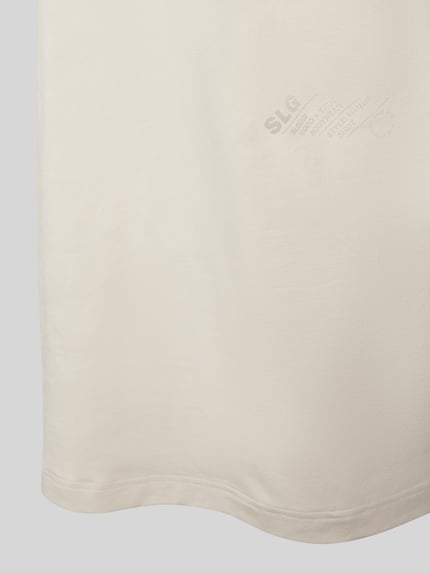 SLG T-Shirt mit Rundhalsausschnitt Beige 2