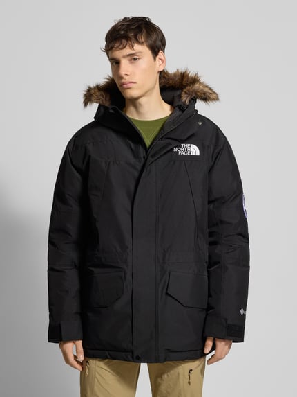The North Face Parka z kieszeniami z patką i krytym zamkiem błyskawicznym Czarny 4