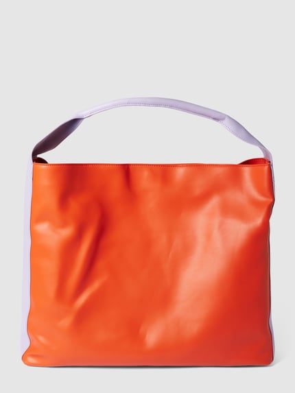 Essentiel Antwerp Handtas met logo-applicatie Oranje - 4