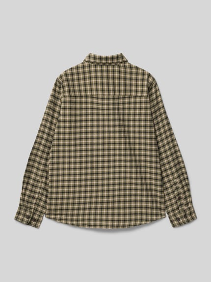 JACK & JONES Regular Fit Hemd mit Umlegekragen Modell 'James' Oliv 3