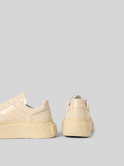 MM6 Maison Margiela Sneakersy z wiązaniem Écru 3