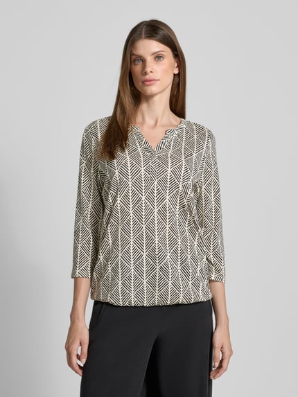 Soyaconcept Blusenshirt mit Tunika-Ausschnitt Modell 'FELICITY' Black 4