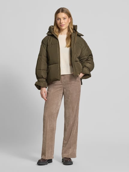 WITHBLACK Kurtka pikowana z kapturem Khaki 1