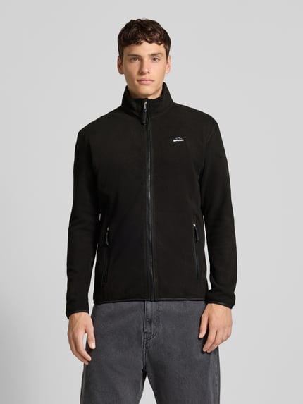 Superdry Fleecejacke mit Stehkragen Black 4