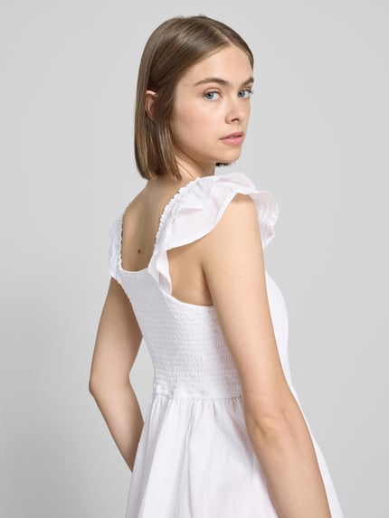 ONLY Minikleid aus reiner Baumwolle Modell 'DEFFIE' Offwhite 3