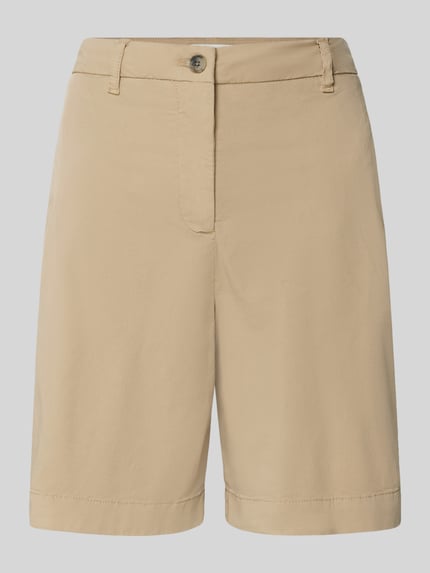 Regular Fit Chino-Shorts aus Baumwoll-Lyocell-Mix Shop The Look MANNEQUINE