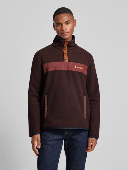 Cotopaxi Regular Fit Troyer mit kurzem Druckknopfverschluss Modell 'TECA' Mittelbraun 4