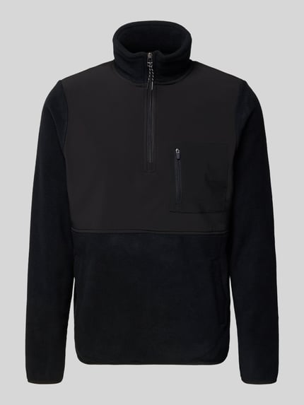 Blend Sweatshirt mit Stehkragen Modell 'MARIO' Black 2