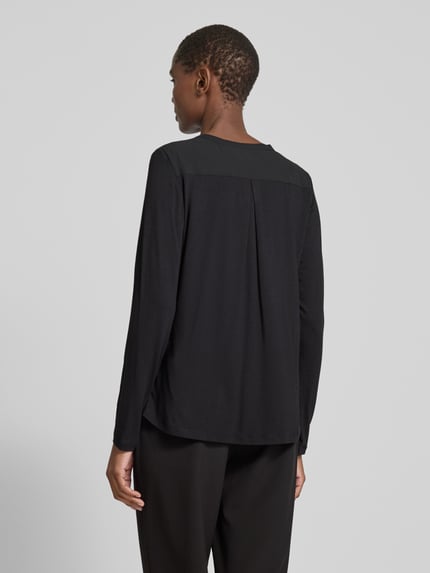 Smith and Soul Blouse met tuniekkraag Zwart - 5